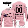 JUST HATE US – SUPER BOWL – PINK – CUSTOM NAME – BALTIMORE RAVENS – CAN-AM - SWEATER UGLY
