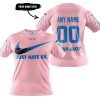 JUST HATE US – SUPER BOWL – PINK – CUSTOM NAME – CAROLINA PANTHERS – CAN-AM - T-SHIRT