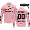 JUST HATE US – SUPER BOWL – PINK – CUSTOM NAME – CINCINNATI BENGALS – CAN-AM - LONG SLEEVE POLO SHIRT