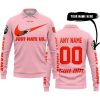 JUST HATE US – SUPER BOWL – PINK – CUSTOM NAME – CLEVELAND BROWNS – CAN-AM - LONG SLEEVE POLO SHIRT