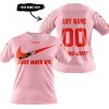 JUST HATE US – SUPER BOWL – PINK – CUSTOM NAME – CLEVELAND BROWNS – CAN-AM - T-SHIRT