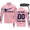 JUST HATE US – SUPER BOWL – PINK – CUSTOM NAME – DALLAS COWBOYS – CAN-AM - LONG SLEEVE POLO SHIRT