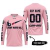JUST HATE US – SUPER BOWL – PINK – CUSTOM NAME – HOUSTON TEXANS – CAN-AM - JERSEY