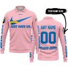 JUST HATE US – SUPER BOWL – PINK – CUSTOM NAME – LOS ANGELES CHARGERS – CAN-AM - LONG SLEEVE POLO SHIRT