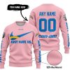 JUST HATE US – SUPER BOWL – PINK – CUSTOM NAME – LOS ANGELES CHARGERS – CAN-AM - SWEATER UGLY