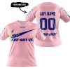 JUST HATE US – SUPER BOWL – PINK – CUSTOM NAME – LOS ANGELES RAMS – CAN-AM - T-SHIRT