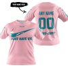 JUST HATE US – SUPER BOWL – PINK – CUSTOM NAME – MIAMI DOLPHINS – CAN-AM - T-SHIRT