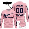 JUST HATE US – SUPER BOWL – PINK – CUSTOM NAME – NEW ENGLAND PATRIOTS – CAN-AM - SWEATER UGLY
