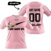 JUST HATE US – SUPER BOWL – PINK – CUSTOM NAME – NEW ORLEANS SAINTS – CAN-AM - T-SHIRT