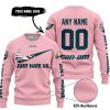 JUST HATE US – SUPER BOWL – PINK – CUSTOM NAME – PHILADELPHIA EAGLES – CAN-AM - SWEATER UGLY