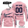 JUST HATE US – SUPER BOWL – PINK – CUSTOM NAME – SEATTLE SEAHAWKS – CAN-AM - SWEATER UGLY