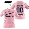 JUST HATE US – SUPER BOWL – PINK – CUSTOM NAME – SEATTLE SEAHAWKS – CAN-AM - T-SHIRT