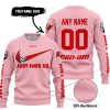 JUST HATE US – SUPER BOWL – PINK – CUSTOM NAME – TAMPA BAY BUCCANEERS – CAN-AM - SWEATER UGLY
