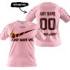 JUST HATE US – SUPER BOWL – PINK – CUSTOM NAME – WASHINGTON COMMANDERS – CAN-AM - T-SHIRT