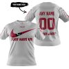 JUST HATE US – SUPER BOWL – GREY – CUSTOM NAME – ARIZONA CARDINALS – CAN-AM - T-SHIRT