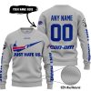 JUST HATE US – SUPER BOWL – GREY – CUSTOM NAME – BUFFALO BILLS – CAN-AM - SWEATER UGLY