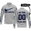 JUST HATE US – SUPER BOWL – GREY – CUSTOM NAME – DALLAS COWBOYS – CAN-AM - LONG SLEEVE POLO SHIRT