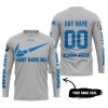 JUST HATE US – SUPER BOWL – GREY – CUSTOM NAME – DETROIT LIONS – CAN-AM - JERSEY