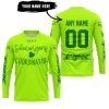 SHENANIGANS COORDINATOR - CUSTOM NAME RACING - FOX RACING - GREEN - JERSEY