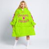 SHENANIGANS COORDINATOR - CUSTOM NAME RACING - FOX RACING - PINK - OODIE BLANKET HOODIE