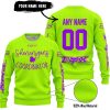 SHENANIGANS COORDINATOR - CUSTOM NAME RACING - FOX RACING - PURPLE - SWEATER UGLY