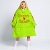SHENANIGANS COORDINATOR - CUSTOM NAME RACING - FOX RACING - RED - OODIE BLANKET HOODIE