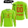 SHENANIGANS COORDINATOR - CUSTOM NAME RACING - FOX RACING - ORANGE - SWEATSHIRT