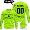 SHENANIGANS COORDINATOR - CUSTOM NAME RACING - ALPINESTARS - BLACK - SWEATER UGLY