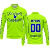 SHENANIGANS COORDINATOR - CUSTOM NAME RACING - ALPINESTARS - BLUE - LONG SLEEVE POLO SHIRT