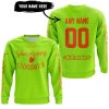 SHENANIGANS COORDINATOR - CUSTOM NAME RACING - ALPINESTARS - ORANGE - SWEATSHIRT