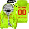 SHENANIGANS COORDINATOR - CUSTOM NAME RACING - ALPINESTARS - RED - FLEECE ZIP HOODIE