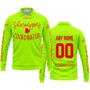 SHENANIGANS COORDINATOR - CUSTOM NAME RACING - ALPINESTARS - RED - LONG SLEEVE POLO SHIRT