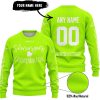SHENANIGANS COORDINATOR - CUSTOM NAME RACING - ALPINESTARS - WHITE - SWEATER UGLY