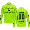SHENANIGANS COORDINATOR - CUSTOM NAME RACING - ARCTIC-CAT - BLACK - LONG SLEEVE POLO SHIRT