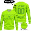 SHENANIGANS COORDINATOR - CUSTOM NAME RACING - ARCTIC-CAT - GREEN - SWEATER UGLY