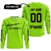 JUST BRAAAP IT – CUSTOM NAME RACING – FOX RACING – BLACK - SWEATSHIRT