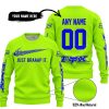 JUST BRAAAP IT – CUSTOM NAME RACING – FOX RACING – BLUE - SWEATER UGLY