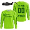 JUST BRAAAP IT – CUSTOM NAME RACING – FOX RACING – GREEN - SWEATSHIRT