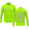 JUST BRAAAP IT – CUSTOM NAME RACING – FOX RACING – SILVER - LONG SLEEVE POLO SHIRT