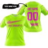 JUST BRAAAP IT – CUSTOM NAME RACING – FOX RACING – VIVID PINK - T-SHIRT