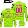SHENANIGANS COORDINATOR - CUSTOM NAME RACING - CAN-AM - PINK - SWEATER UGLY