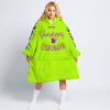 SHENANIGANS COORDINATOR - CUSTOM NAME RACING - CAN-AM - PURPLE - OODIE BLANKET HOODIE