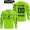 SHENANIGANS COORDINATOR - CUSTOM NAME RACING - DUCATI - BLACK - SWEATSHIRT
