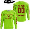 SHENANIGANS COORDINATOR - CUSTOM NAME RACING - DUCATI - RED - SWEATSHIRT