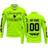 SHENANIGANS COORDINATOR - CUSTOM NAME RACING - FLY RACING - BLACK - LONG SLEEVE POLO SHIRT