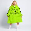 SHENANIGANS COORDINATOR - CUSTOM NAME RACING - FLY RACING - BLACK - OODIE BLANKET HOODIE