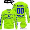 SHENANIGANS COORDINATOR - CUSTOM NAME RACING - FLY RACING - BLUE - SWEATER UGLY