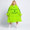 SHENANIGANS COORDINATOR - CUSTOM NAME RACING - FLY RACING - GREEN - OODIE BLANKET HOODIE