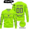 SHENANIGANS COORDINATOR - CUSTOM NAME RACING - FLY RACING - GREY - SWEATER UGLY
