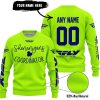 SHENANIGANS COORDINATOR - CUSTOM NAME RACING - FLY RACING - NAVY - SWEATER UGLY